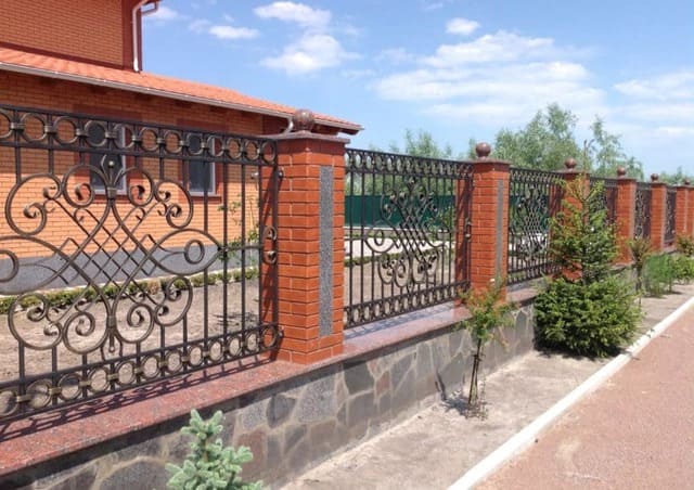 кованые и сварные заборы Троицк